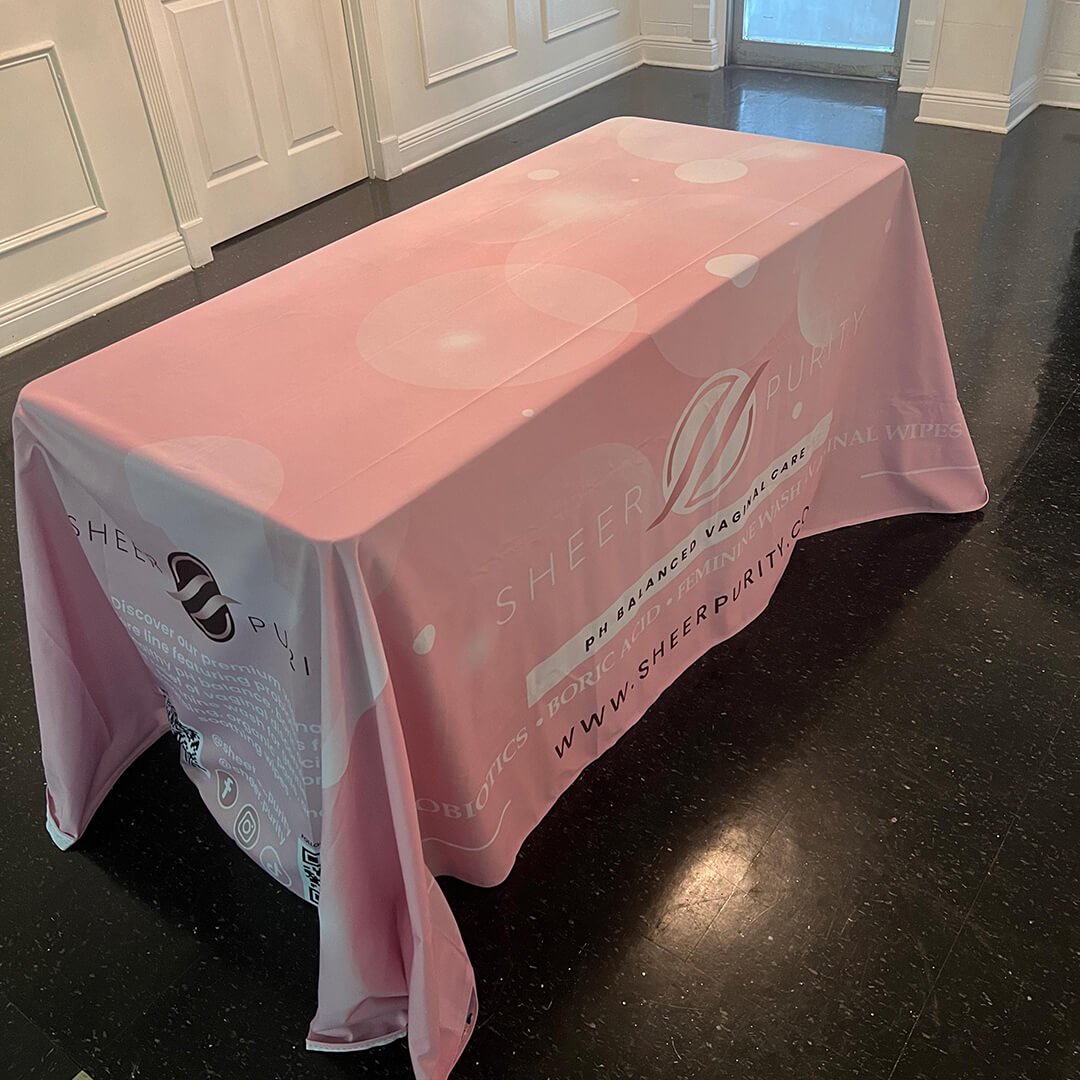 Trade Show Table Covers Fabric King Displays